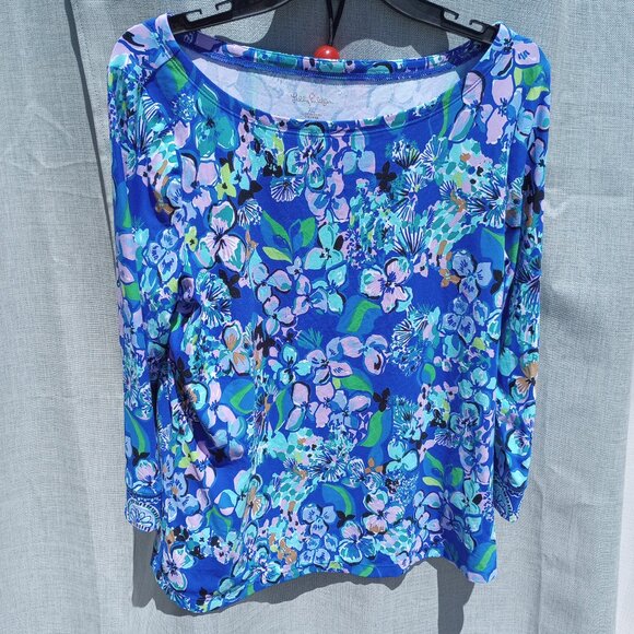 Lilly Pulitzer Everlynn ChillyLilly Top XL NWOT - Picture 1 of 3